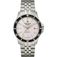 Swiss Alpine Military Herreur 7022.1132 Challenger Hvid/Stål Ø42 mm