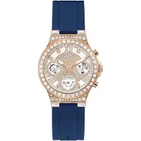 GUESS Dameur GW0257L3 Sølvfarvet/Gummi Ø36 mm