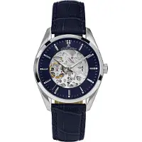 Jacques Lemans Herreur 1-2087C Derby Blå/Læder Ø40 mm
