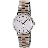 Marc Jacobs Dameur MBM3312 Hvid/Stål Ø36 mm