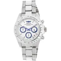 Invicta Herreur 17311 Speedway Sølvfarvet/Stål Ø39.5 mm
