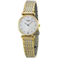 Longines Dameur L4.209.2.87.7 Grande Classique Hvid/Stål Ø24 mm