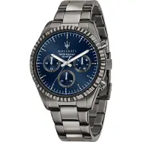 Maserati Herreur R8853100019 Competizione Blå/Stål Ø43 mm