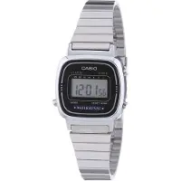 Casio Dameur LA-670WEA-1EF Collection LCD/Stål