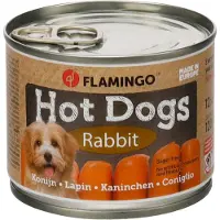 Flamingo Mini Hot Dogs - Kanin - 120 g