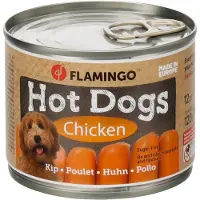 Flamingo Mini Hot Dogs - Kylling - 120 g