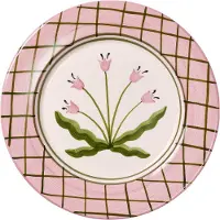 Pick a Poppy Madelen Möllard Tulip tallerken Pink, 28 cm