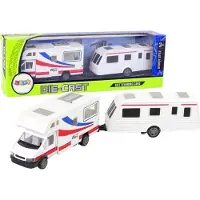 Leantoys køretøjssæt campingvogn autocamper metaldele