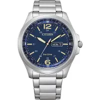 Citizen Herreur AW0110-82LE Classic Blå/Stål Ø44 mm