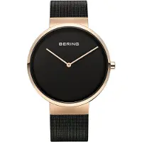 Bering Dameur 14539-166 Classic Sort/Stål Ø39 mm
