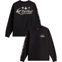 Vans - T-shirts - Advanced Vee LS Tee Black til UnisexBomuld - Størrelse S - Sort