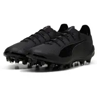 Puma ULTRA 5 ULTIMATE AG Football Boots Unisex, Women, Black/Silver/Shadow Gray, 39