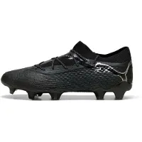 Puma FUTURE 7 ULTIMATE Low FG/AG Football Boots Unisex, Shoes, Black/Silver, 42