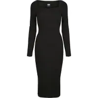 Urban Classics Knit Langærmet Midi-kjole