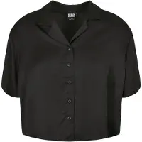 Urban Classics Viscose Satin Resort Kortærmet Skjorte