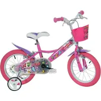 Bimbo bike Butterfly børnecykel, pink, 14