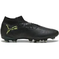 Puma FUTURE 8 PRO FG/AG Football Boots Unisex, Shoes, Black/Fizzy Light/Green Terrain, 44