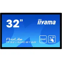 Iiyama ProLite TF3215MC-B1AG - LED-skærm - 32 - åben ramme - touchscreen - 1920 x 1080 Full HD (1080p) @ 60 Hz - A-MVA3 - 500 cd/m² - 3000:1 - 8 ms - HDMI, VGA - sort