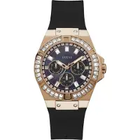 GUESS Dameur GW0118L2 Sort/Gummi Ø39 mm