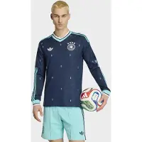 Adidas Tyskland Udebanetrøje VM 2026 Authentic Lange Ærmer - , størrelse Small