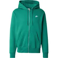 Nike Sweatjakke 'CLUB' græsgrøn