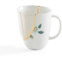 Seletti Kintsugi kruskop i porcel?n og 24 karat guld mod. 1