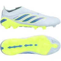 Adidas Predator League Laceless FG Ice Cold Precision - Lyseblå/Blå/Gul Børn - Græs (FG), størrelse 31½