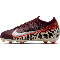 Nike Air Zoom Mercurial Vapor 16 Pro FG United - Bordeaux/Sølv/Rød/Grå Børn - Græs (FG), størrelse 35