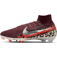 Nike Air Zoom Mercurial Superfly 10 Elite FG United - Bordeaux/Sølv/Rød/Grå - Græs (FG), størrelse 44