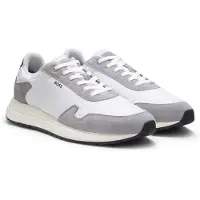 BOSS Sneaker low 'Vinston' grå / sort / hvid