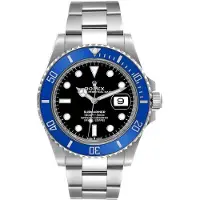 Rolex Herreur 126619LB-0003 Submariner Smurf Blå/18 karat hvidguld