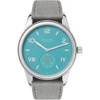 Nomos Glashütte Herreur N-724.GB Club Campus Turkis/Læder Ø38.5 mm