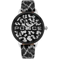 Police Dameur PL16028MSTB.02 Bagan Flerfarvet/Læder Ø36 mm