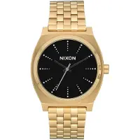 Nixon A0452879-00 Sort/Gul guldtonet stål Ø37 mm
