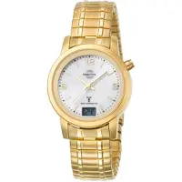 Master Time Dameur MTLA-10313-12M Funk Basic Hvid/Gul guldtonet stål