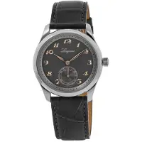 Longines L2.843.4.63.2 Master Collection Grå/Læder Ø38.5 mm