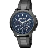 Just cavalli Herreur JC1G178M0075 Classic Blå/Stål Ø43 mm