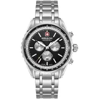 Swiss Military Hanowa Herreur SMWGI0000309 Afterburn Sort/Stål Ø45
