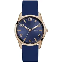 GUESS Herreur GW0805G3 Monte Blå/Gummi Ø42 mm