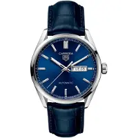TAG Heuer Herreur WBN2012.FC6502 Carrera Blå/Læder Ø41 mm