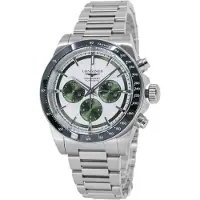 Longines Herreur L3.835.4.02.6 Conquest Sølvfarvet/Stål Ø42 mm