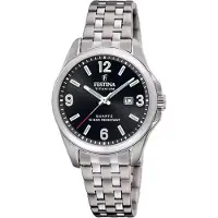 Festina Dameur F20697-3 Titanium Sort/Titanium Ø31 mm