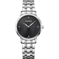 Wenger Dameur 01.1721.105 Sort/Stål Ø35 mm