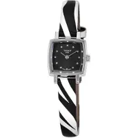Tissot Dameur T058.109.17.056.00 Lovely Sort/Læder