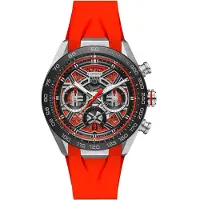 TAG Heuer Herreur CBU2082.FT6275 Carrera Orange/Gummi Ø44 mm