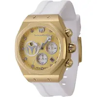 TechnoMarine Dameur TM-523008 Reef Sun Guld/Gummi Ø40 mm