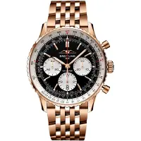 Breitling Herreur RB0138211B1R1 Navitimer B01 Chronograph 43 Sort/18