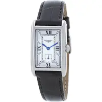 Longines Dameur L5.512.4.75.2 Dolcevita Sølvfarvet/Læder