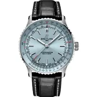 Breitling Herreur A17329171C1P1 Navitimer Blå/Læder Ø41 mm