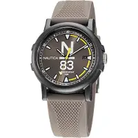 Nautica Herreur NAPEPS107 N83 Grå/Gummi Ø38 mm